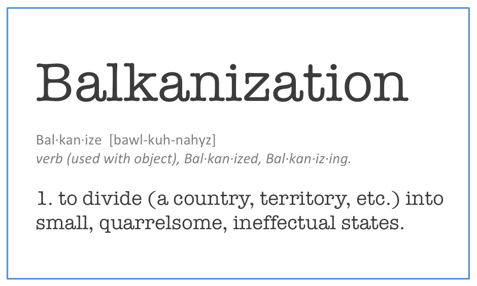 balkanization